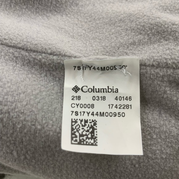 Columbia gray w fleece inside One side fits most - Picture 4 of 4